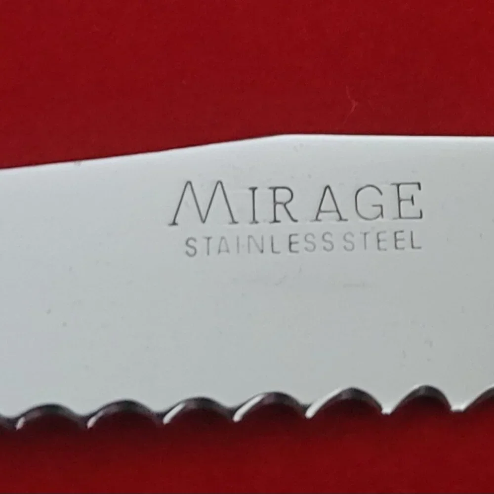 VTG Mirage by Robinson 6-Piece Steak Knife Set | Japan | Stainless Steel Acrylic